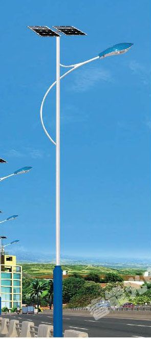 新農村太陽能LED路燈與高桿燈 室外道路照明的綠色革新